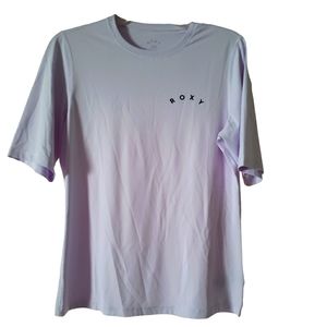 Roxy Light Lilac 50+ Sun Protection Tshirt Size Medium